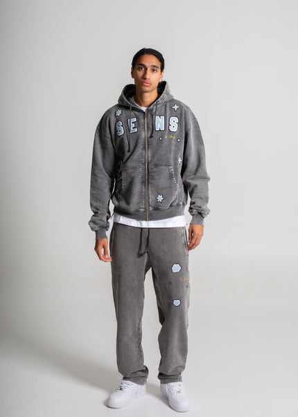TAKEOFF ZIPPER WASHED