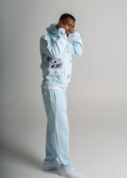TAKEOFF ZIPPER BABYBLUE