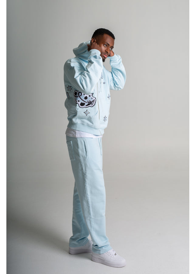 TAKEOFF ZIPPER BABYBLUE