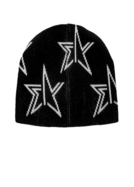 STAR BEANIE BLACK