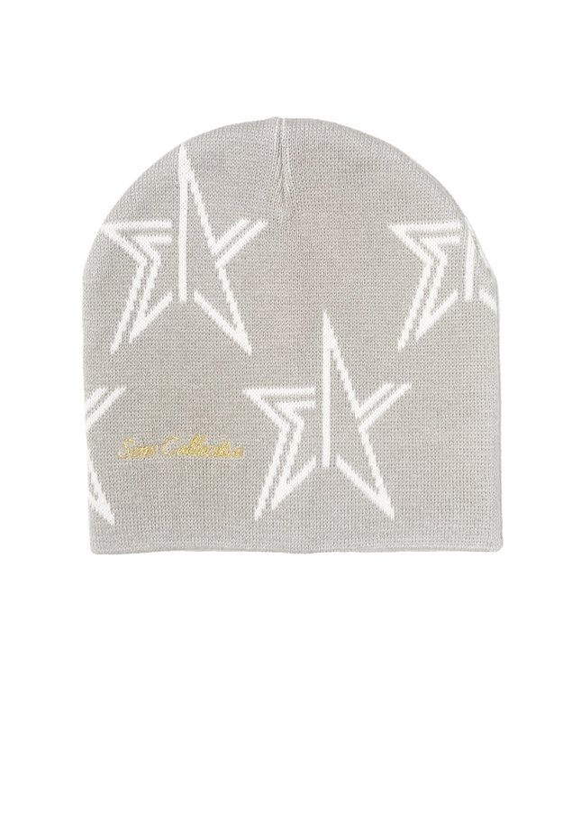 STAR BEANIE GREY