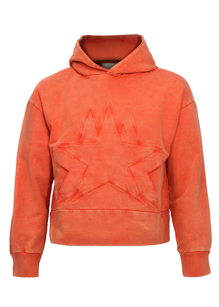 STAR HOODIE RED